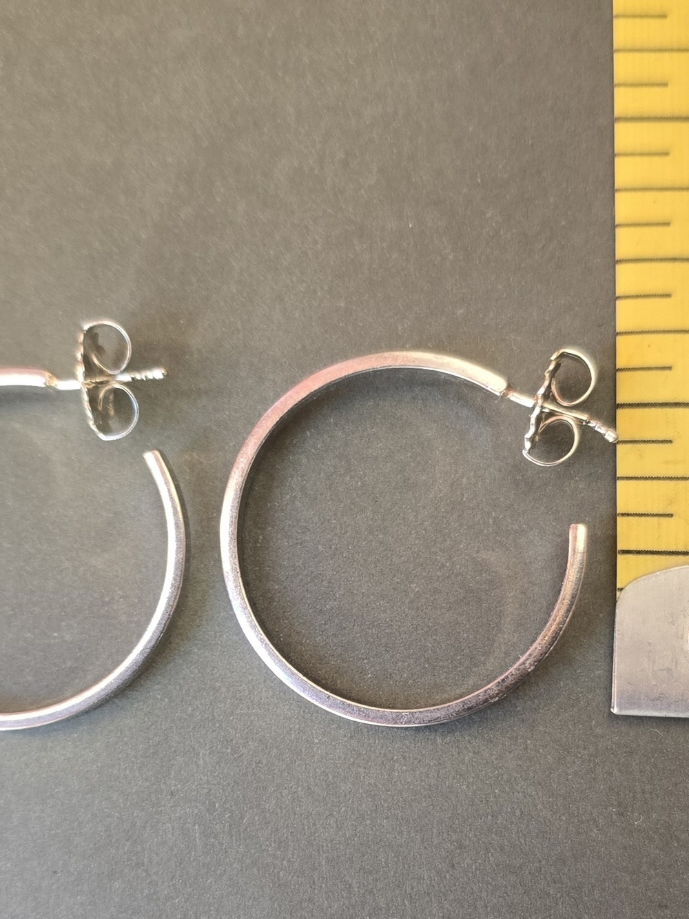 Classic Silver Hoop Earrings - Women Jewelry